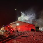 Firefighters battle Red Arrow blaze, $150k in damages estimated