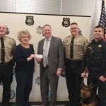 Sheriff receives large donation for new K-9