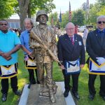 Masonic Lodge donation earmarked for statues