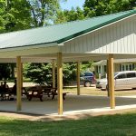 Lawrence shows off new pavilion