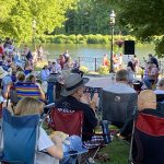 Crowds gather on riverfront to enjoy festivities