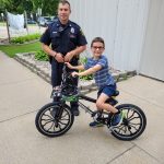 Bikes, backpacks handed out at Public Safety Night