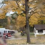 Fire guts room at Acorn Motel