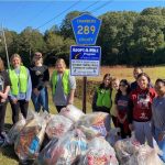 Ambassadors clean-up highway