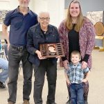 Stamm named Chris Haas Volunteer of the Year