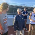 Upton visits Otsego cross country teams