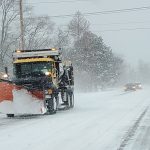 Snow plows busy as up to 15 inches of snow drops