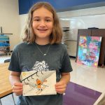 OMS students participate in postcard exchange