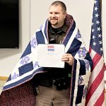 Sentz honored with ‘Quilt of Valor’