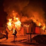 Farwell fire destroys Village home