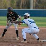 Rebel baseball splits in region games