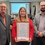 Commissioners honor Perales for Christmas SPIRIT