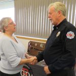 Graafschap firefighter honored for 50 years of service