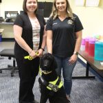 Central Dispatch welcomes emotional support dog to staff