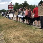 Group responds to TR Pride eventsLines US 131 for prayer, signs display