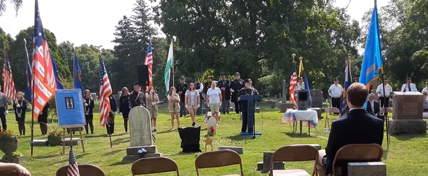 Civil War veteran receives gravestone