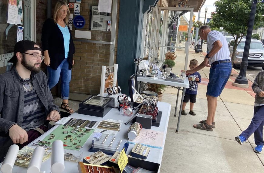 Plainwell businesses host annual sidewalk sales