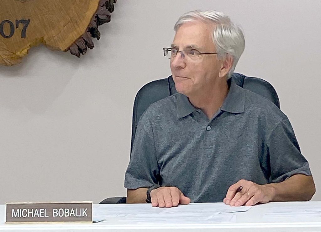 Mike Bobalik on Monday formally announced his retirement as clerk for Sturgis Township. 