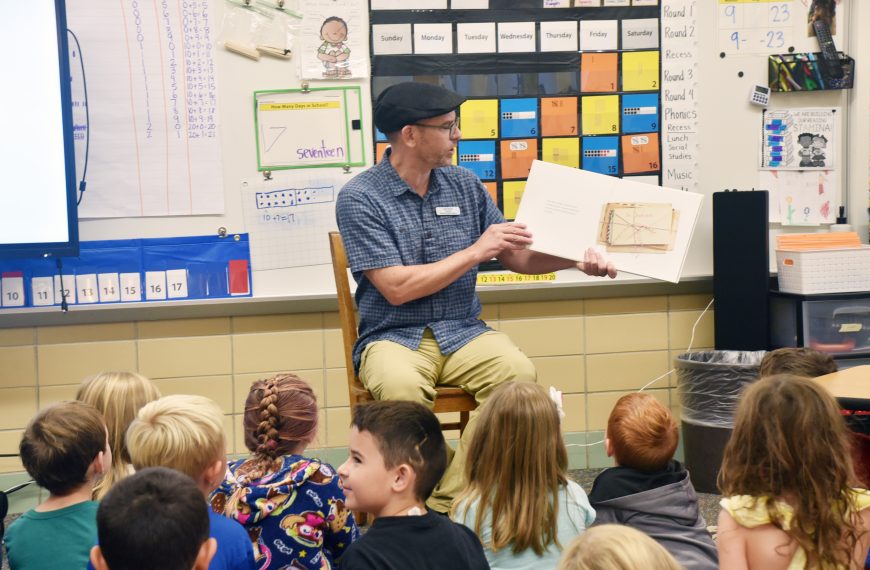 Gilkey Elementary adds new book vending machine