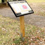 Library receives approval from city for permanent posts for ‘story walk’ at Thurston Woods Park