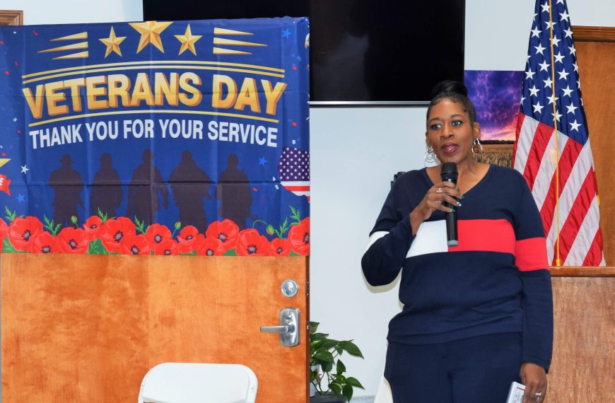 Veterans Day observed at Health and Wellness Center