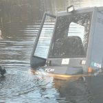 Excavator removed from lake