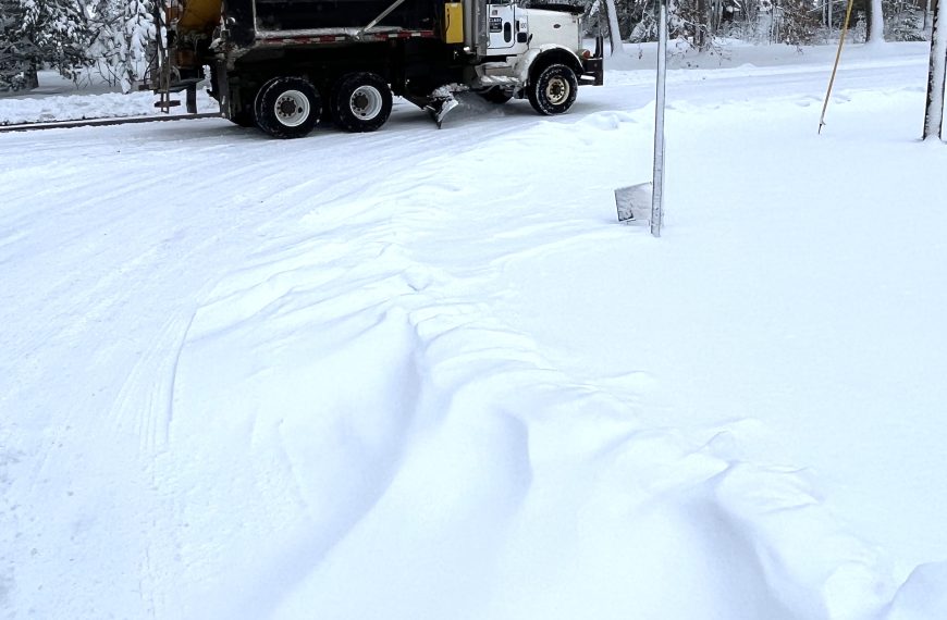 First heavy winter blast blankets area