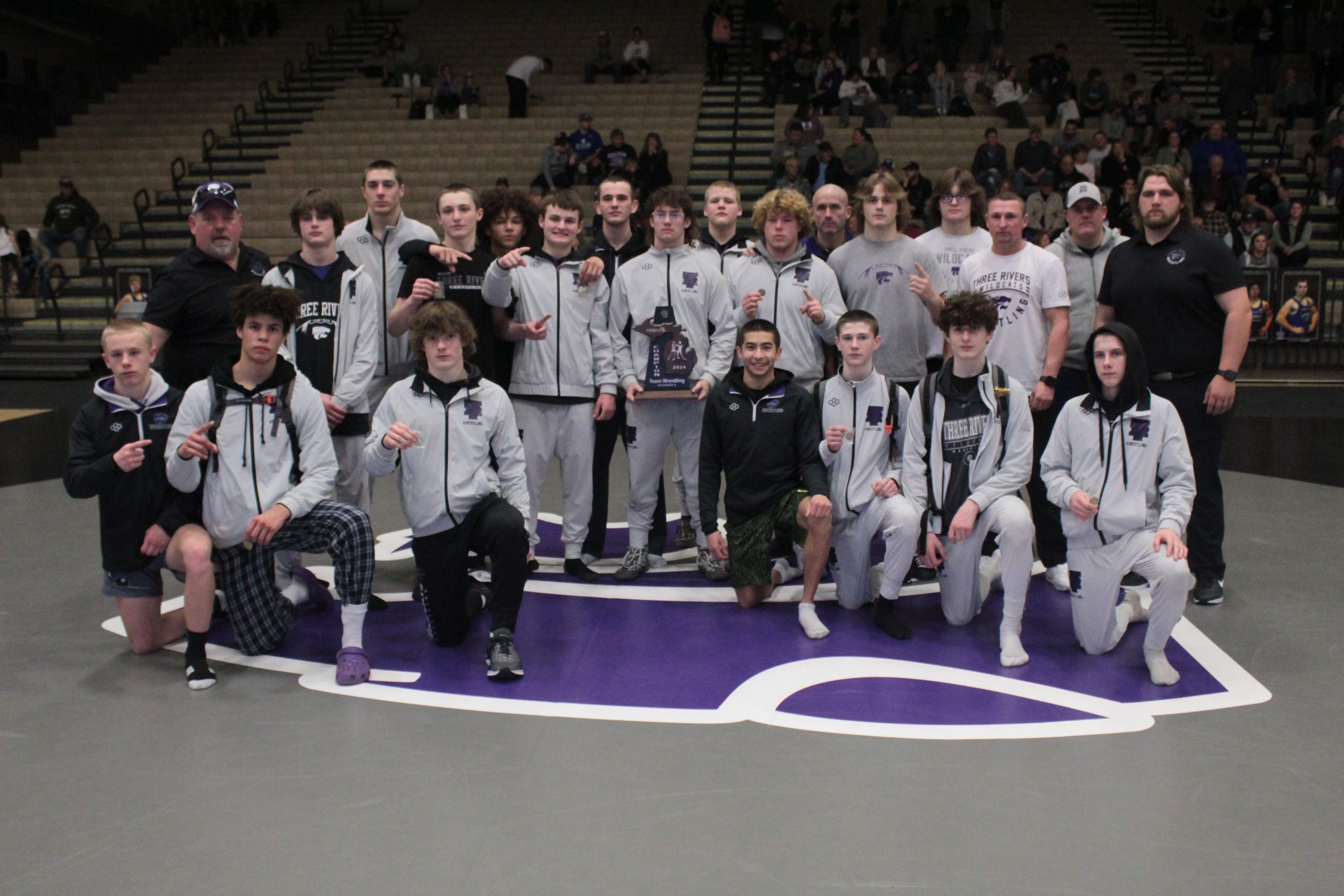 TR wrestling wins first team district championship since 2014