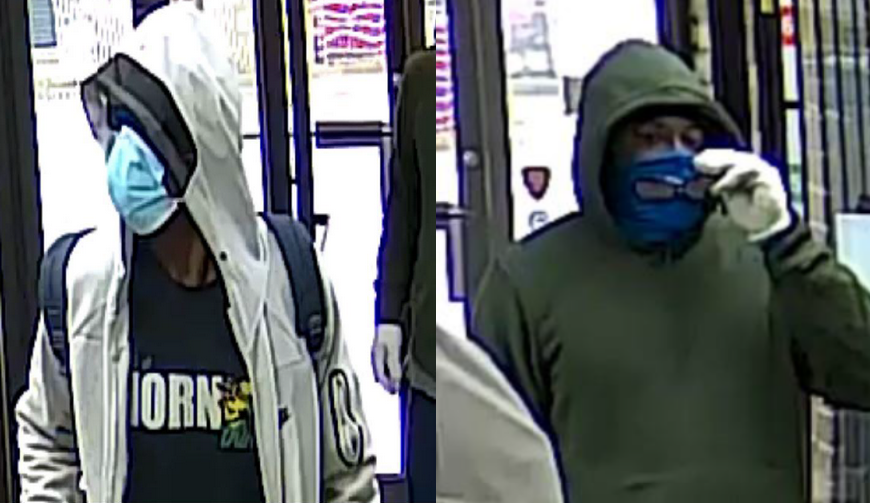 Police seek two suspects in Three Rivers bank robbery