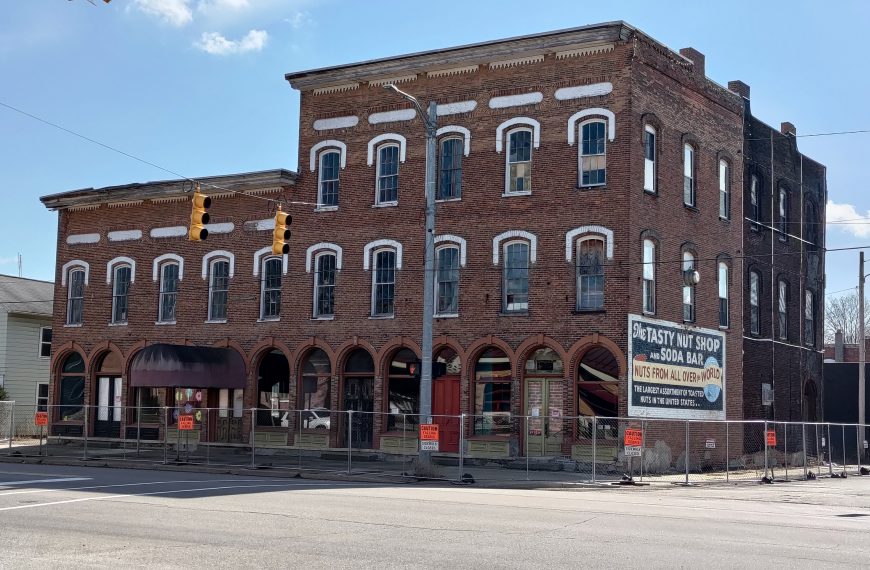 White Pigeon receives funds for demolition of Tasty Nut Shop building