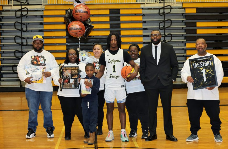 LHS honors seniors on Senior Night