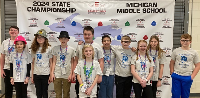 Plainwell robotics teams compete at finals